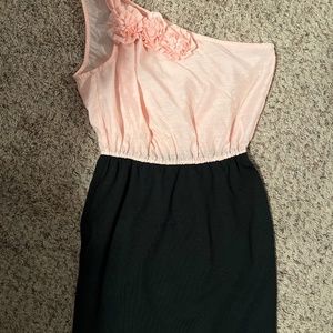 One Shoulder Mini Dress